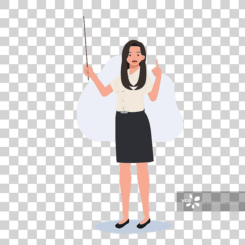 身穿制服的泰国大学生正在演讲图片素材