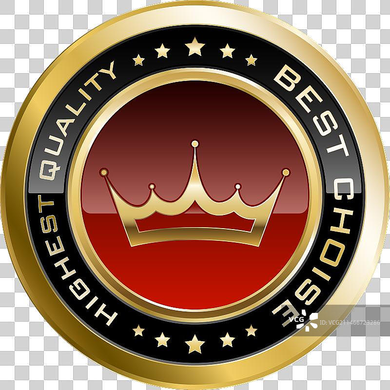 白色背景上孤立的金牌概念图片素材