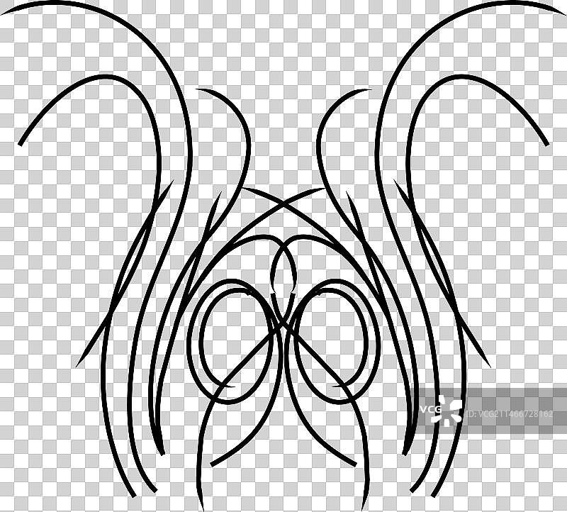 华丽的细条纹图片素材