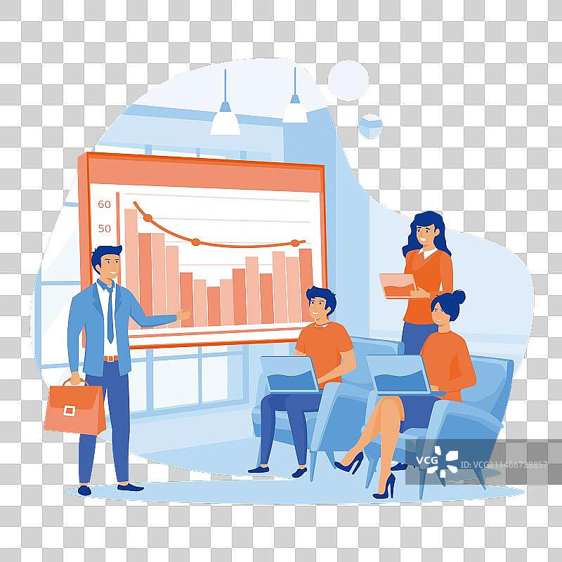 员工培训会议业务概念图片素材