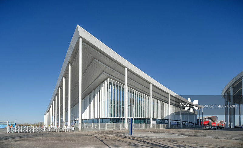 中国山东济南黄河国际会展中心外景图片素材