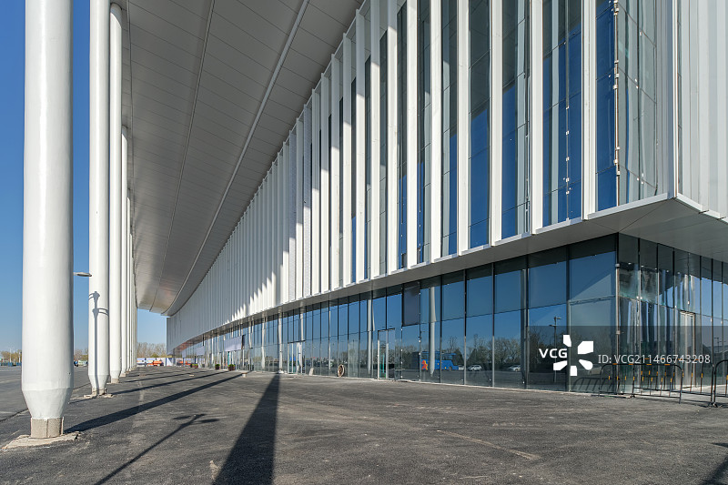 中国山东济南黄河国际会展中心外景图片素材