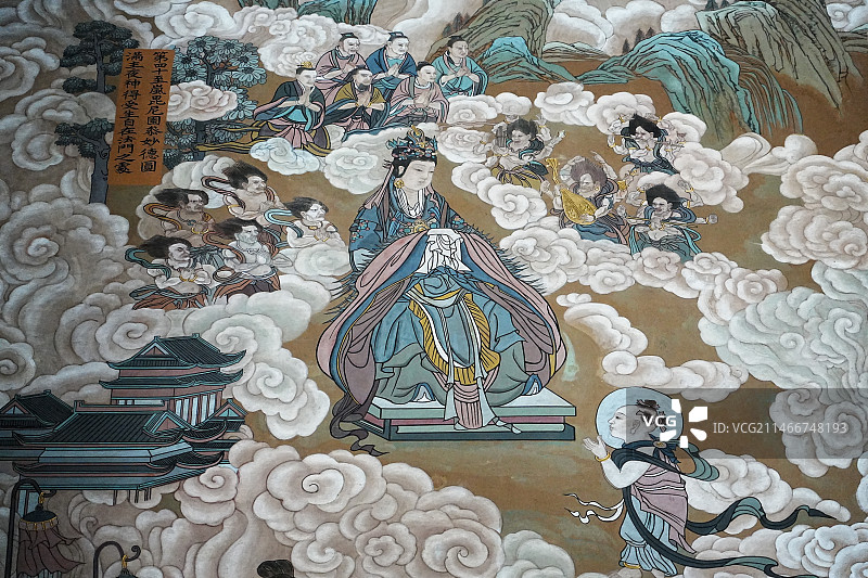 山西大同华严寺图片素材