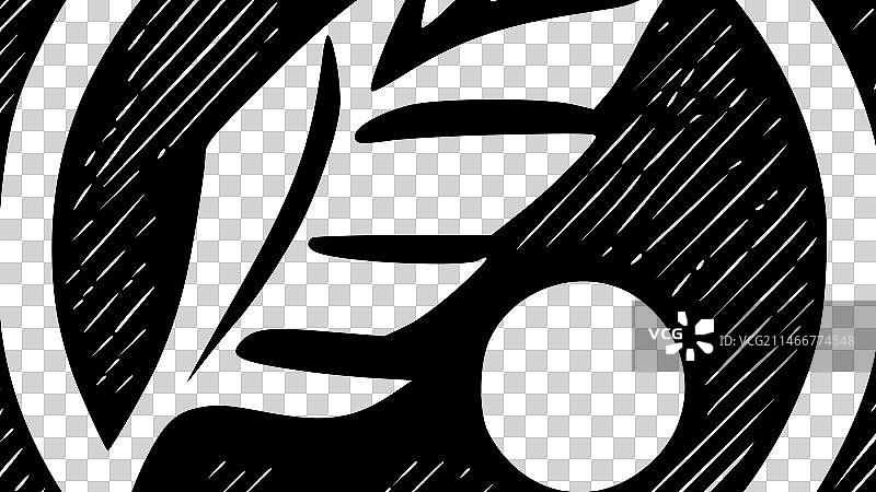 极简主义风格剪影图片素材