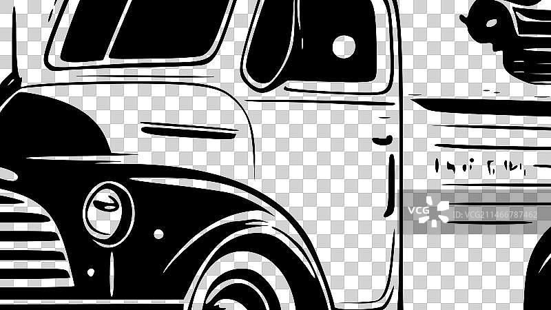 复古卡车高品质Logo图片素材