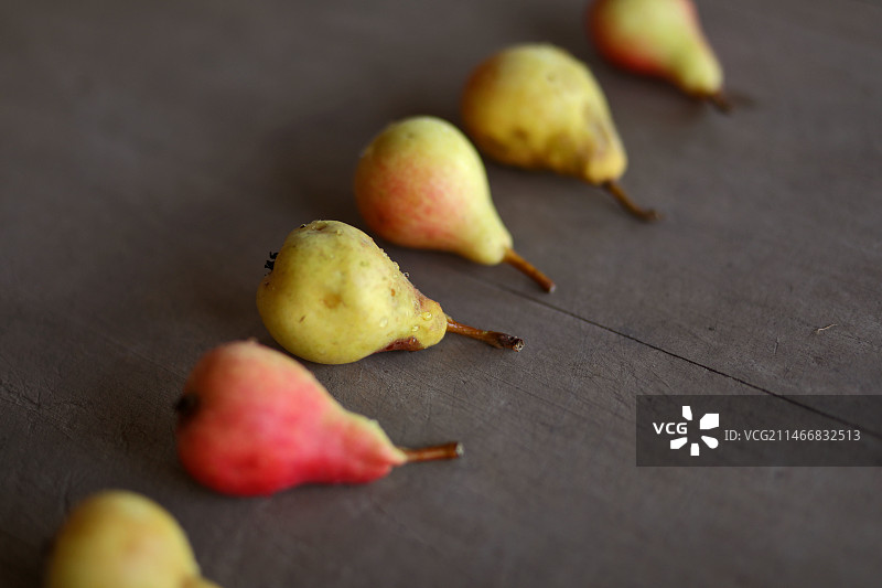 塞尔维亚的梨子俯视图图片素材