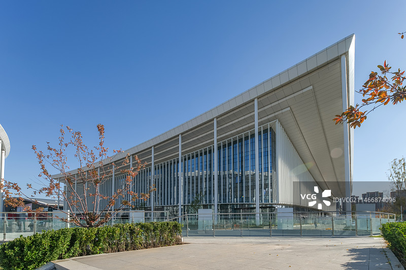 中国山东济南黄河国际会展中心外景图片素材