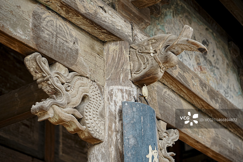 山西晋中平遥镇国寺图片素材