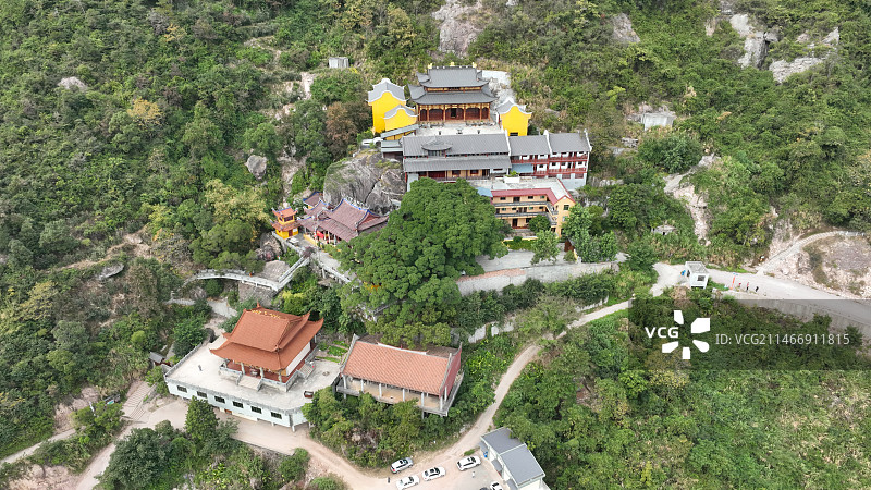 五虎山灵岩禅寺图片素材