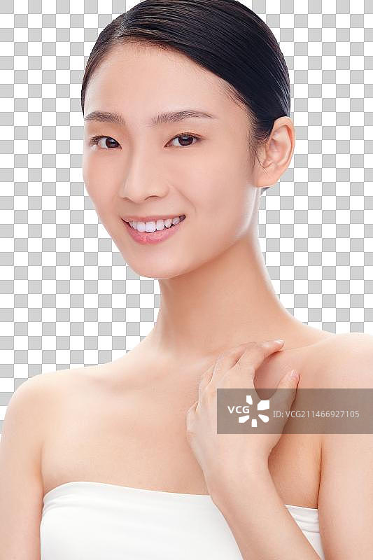 美女妆面肖像图片素材