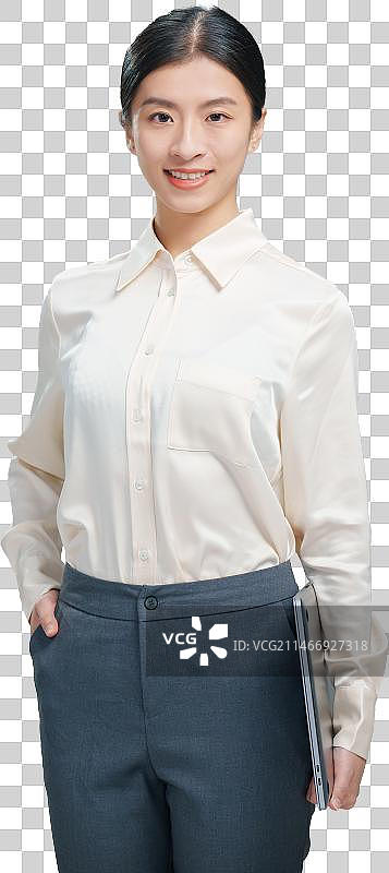 自信的商务女士肖像图片素材