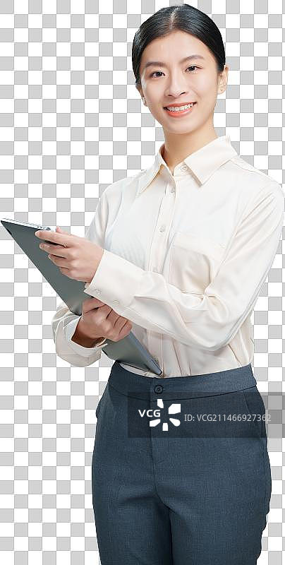 自信的商务女士肖像图片素材