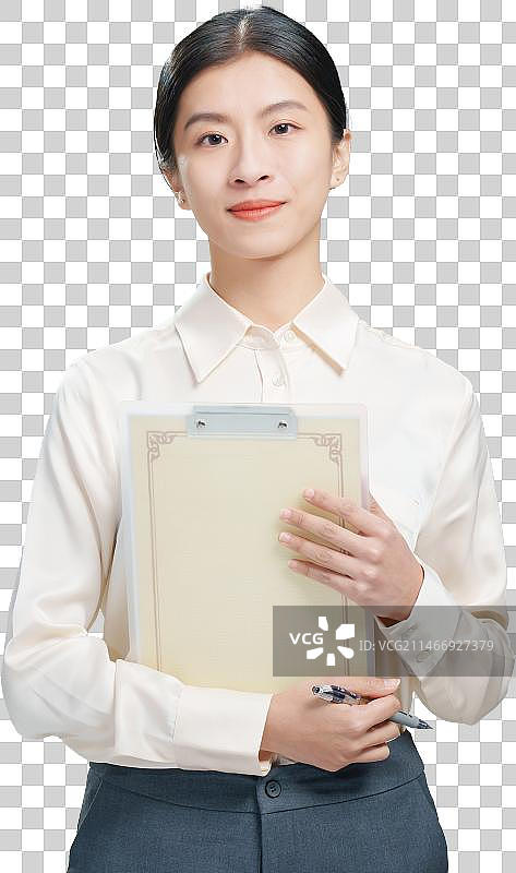 自信的商务女士肖像图片素材