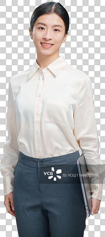 自信的商务女士肖像图片素材