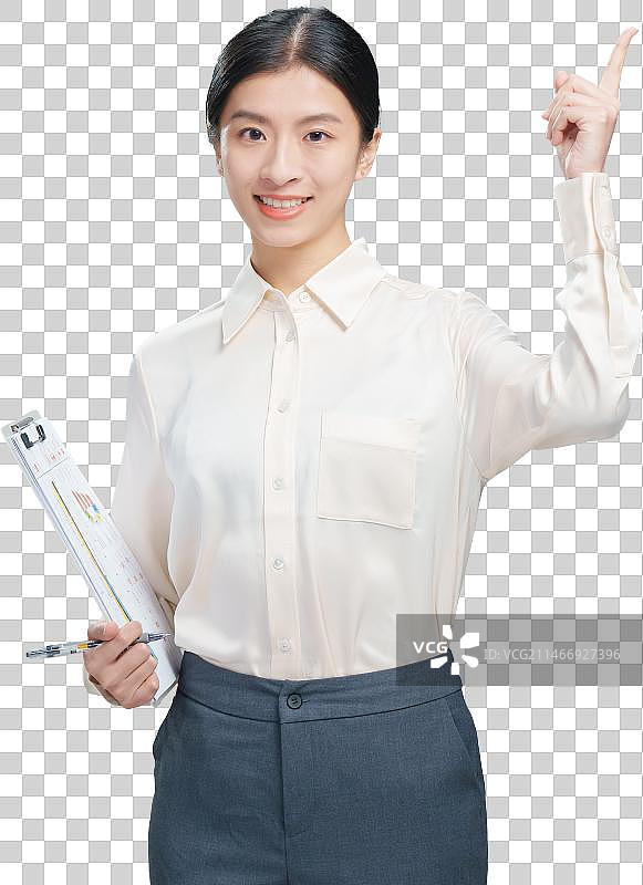 自信的商务女士肖像图片素材