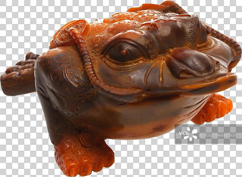 静物蟾蜍雕刻品图片素材
