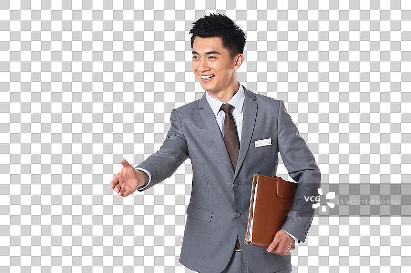 商务男士伸手握手图片素材