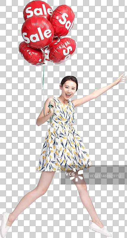 快乐的年轻女孩图片素材