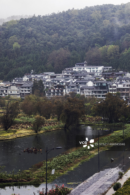 騰沖和順古鎮图片素材
