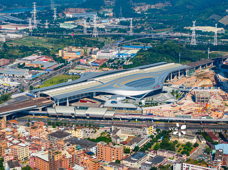 虎门高铁站图片素材