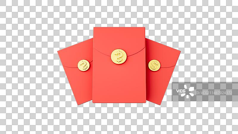 卡通金融理财商务节日活动红包图片素材