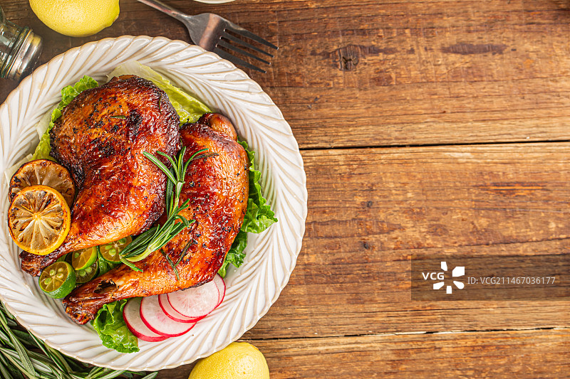 烤鸡腿图片素材