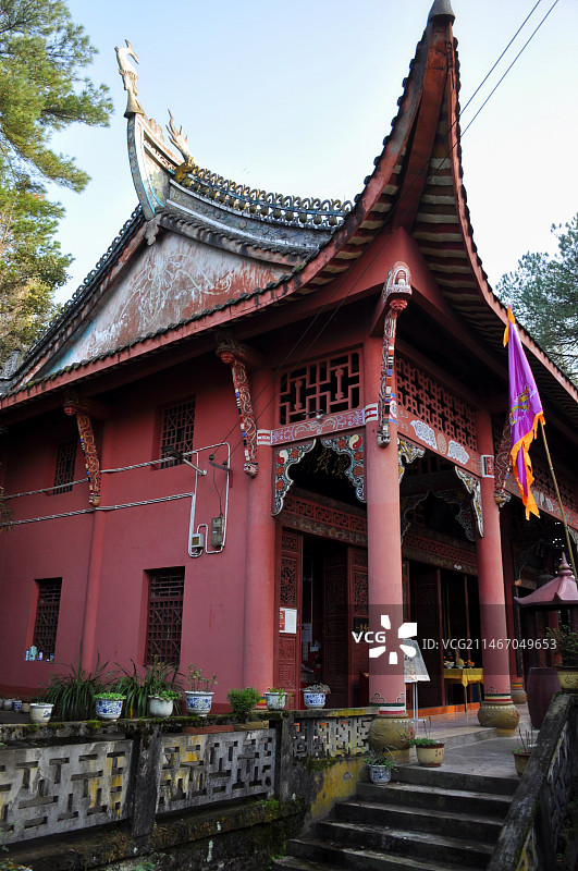 重庆綦江白云观 老瀛山图片素材