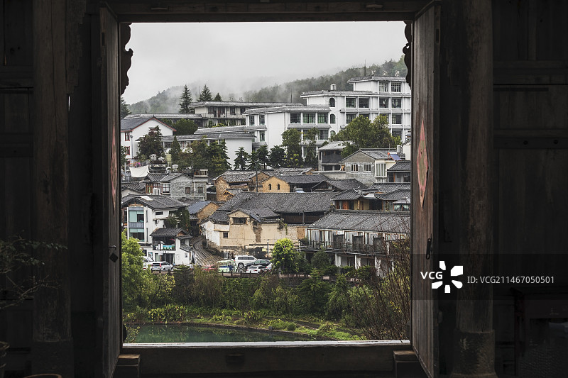 騰沖和順古鎮图片素材