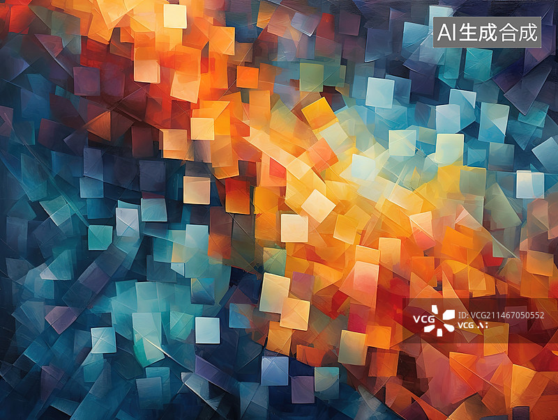 【AI数字艺术】抽象渐变背景图片素材