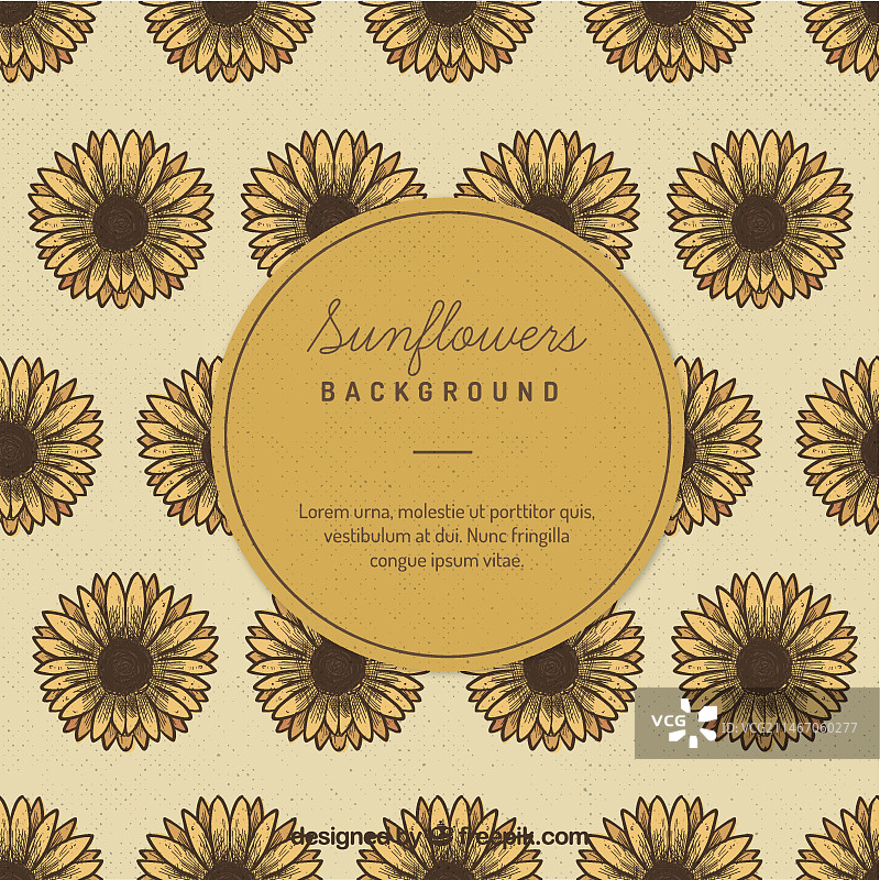 向日葵背景图片素材