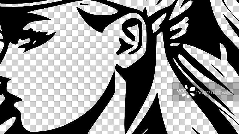 黑白垒球图片素材