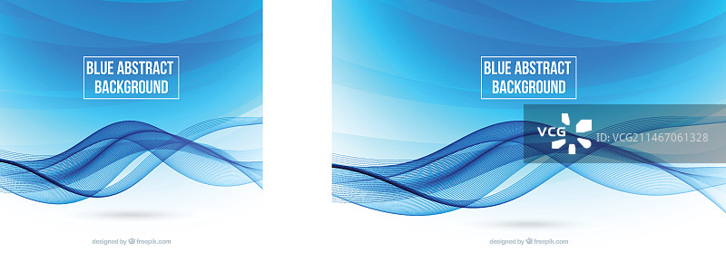 蓝色抽象背景图片素材