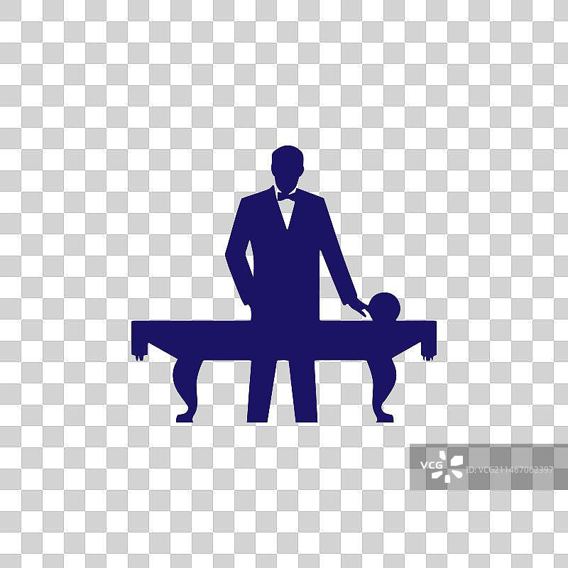 斯诺克球桌logo图片素材