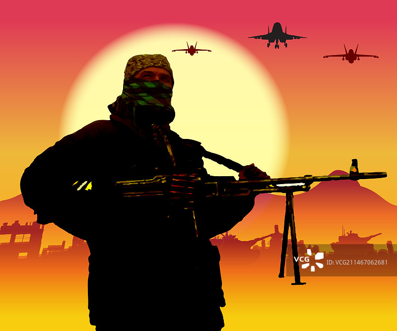 沙漠战士图片素材