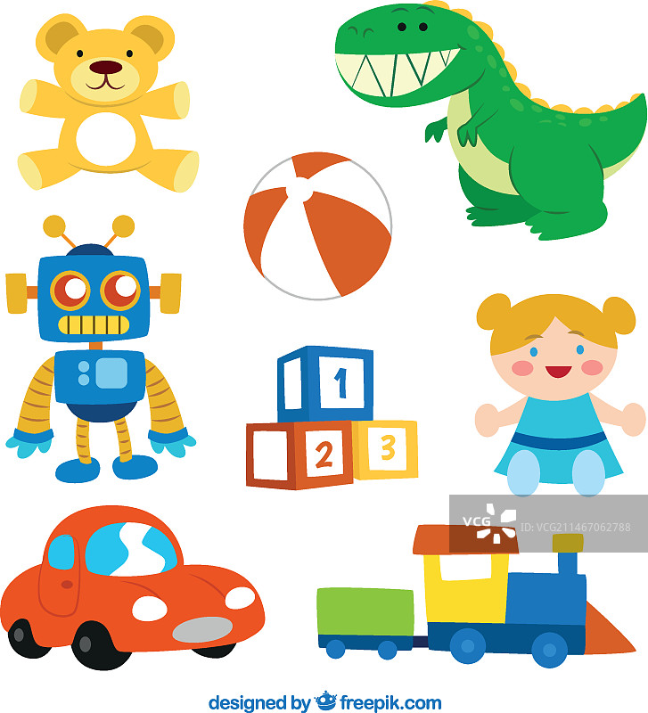 可爱玩具合集图片素材