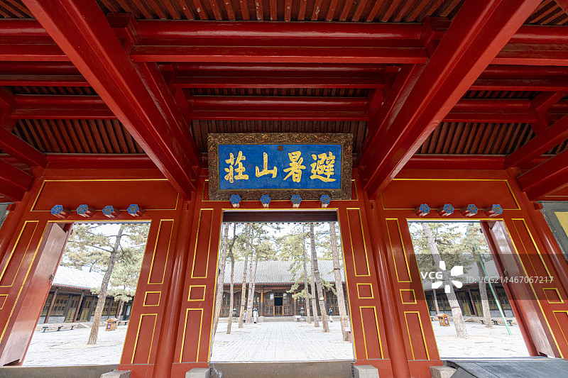 承德市避暑山庄博物馆图片素材