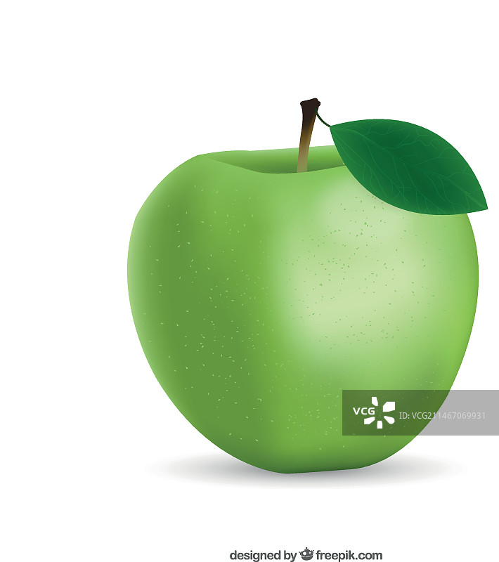健康青苹果图片素材