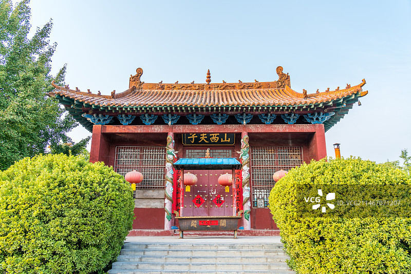 山西夫子庙   河南郑州荥阳市汜水镇虎牢关  石碑  三英战吕布图片素材