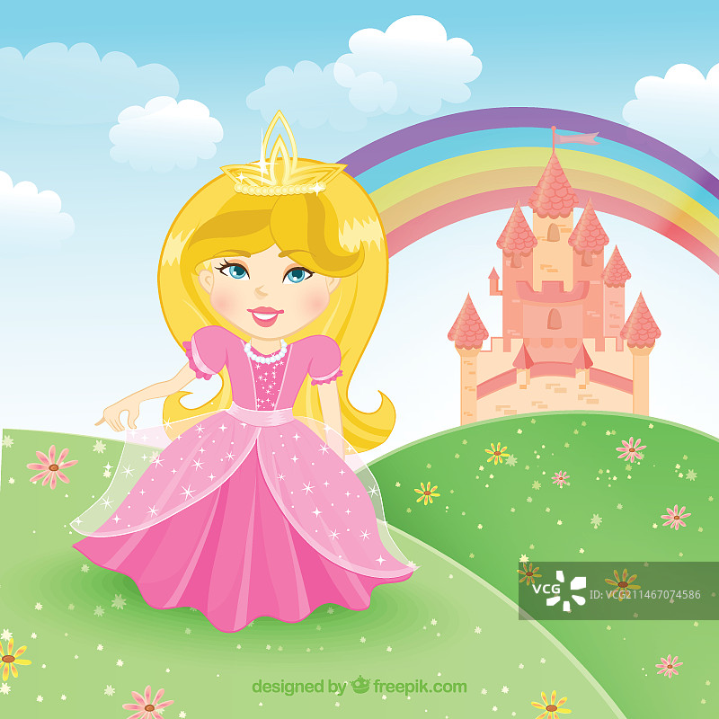 童话公主图片素材
