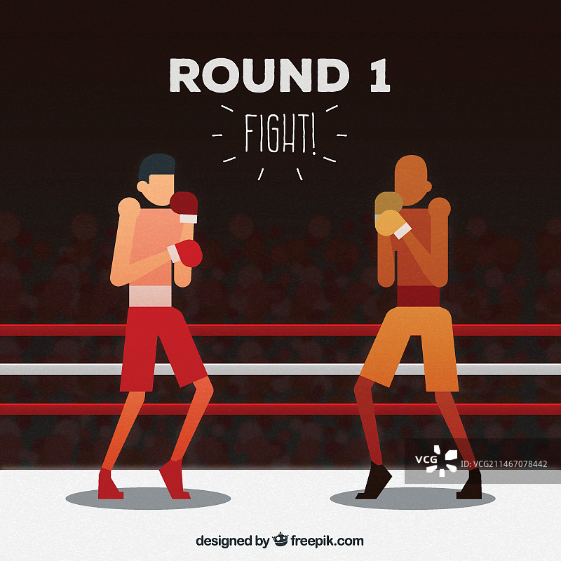 拳击比赛图片素材
