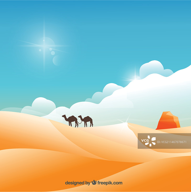 沙漠景观图片素材