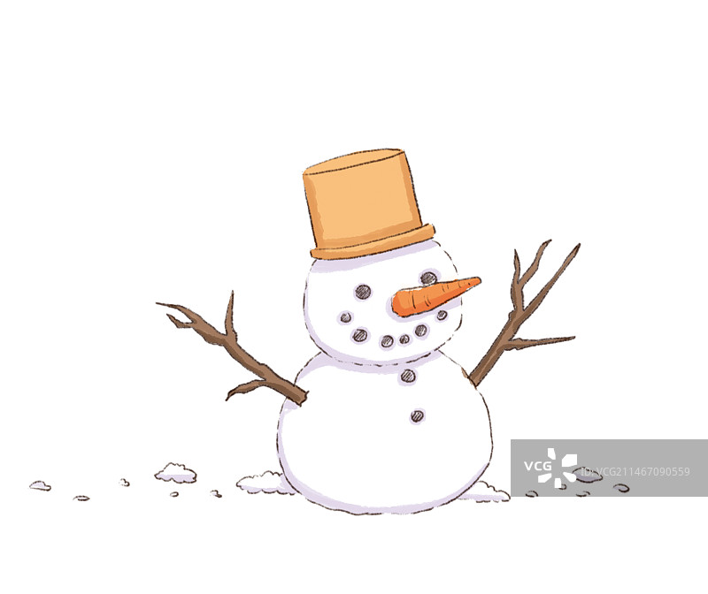 雪人图片素材