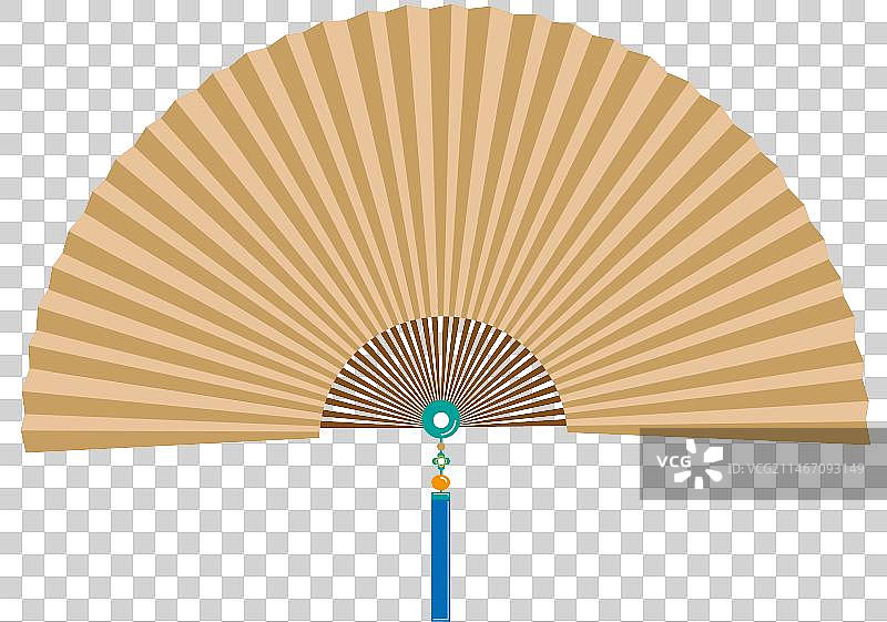 戏曲元素扇子矢量插画-1图片素材
