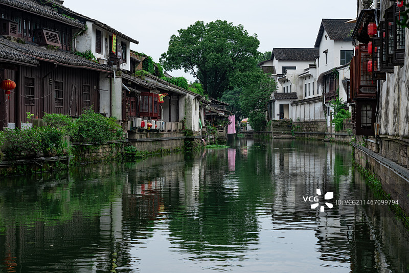绍兴古城古建筑图片素材