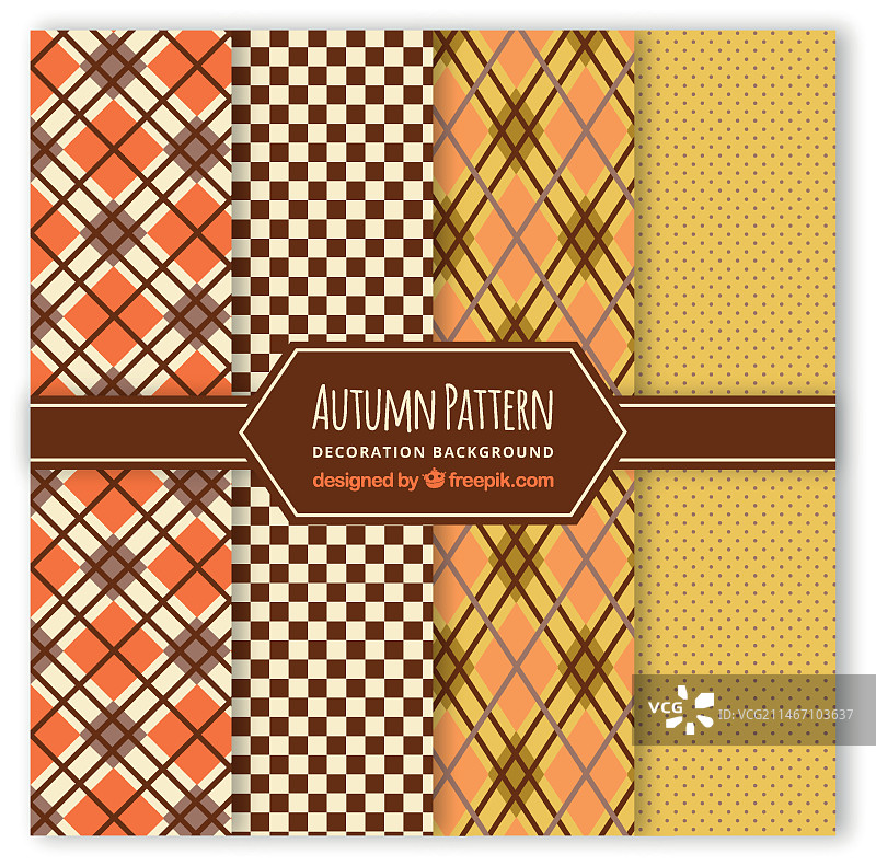 秋季图案合集图片素材