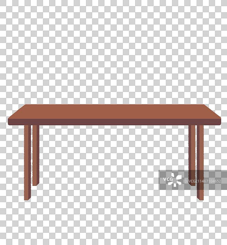 一张木桌子图片素材