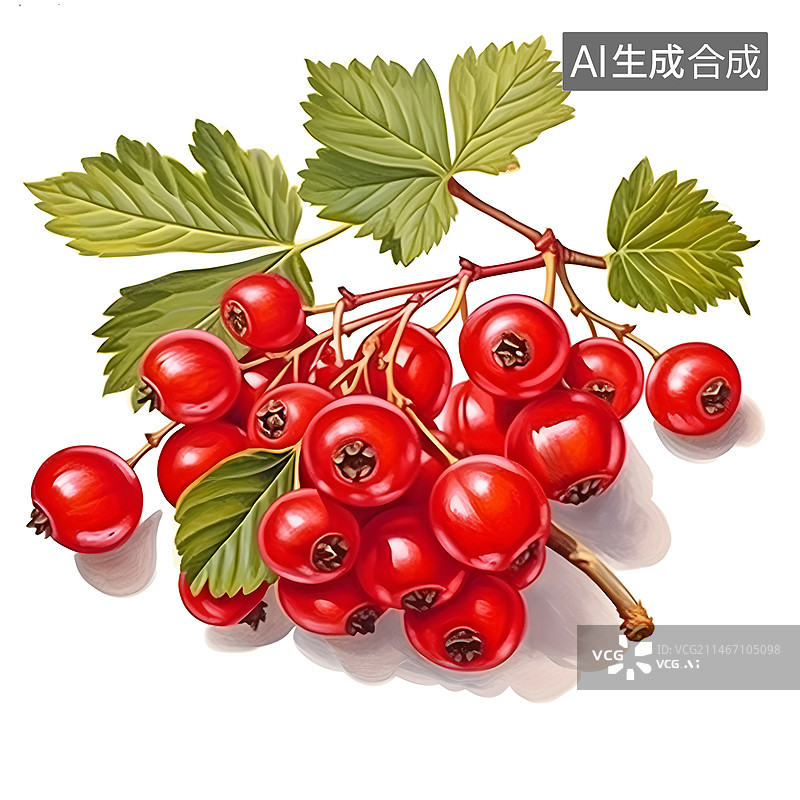 【AI数字艺术】山里红图片素材