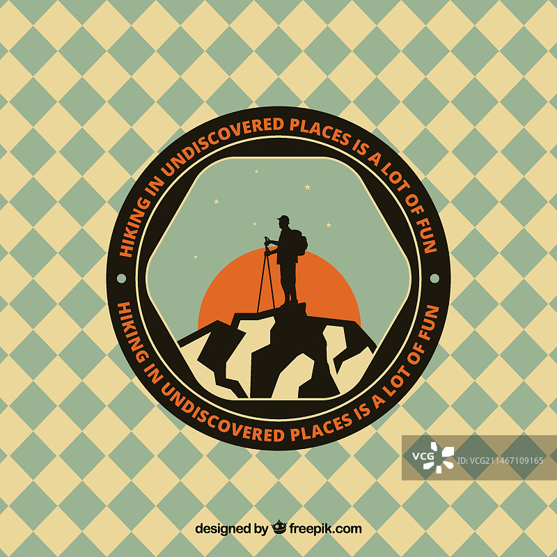 徒步背景图片素材