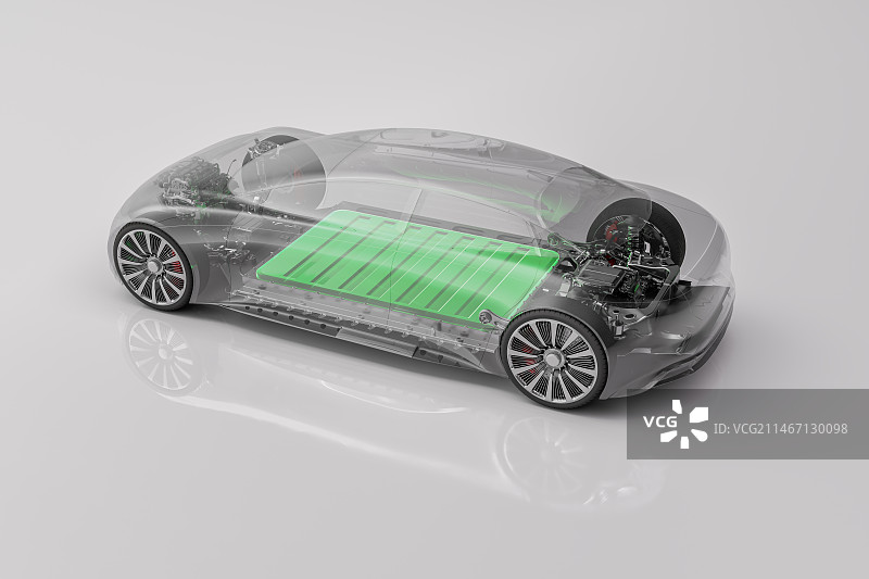 透明_新能源_电动_汽车图片素材