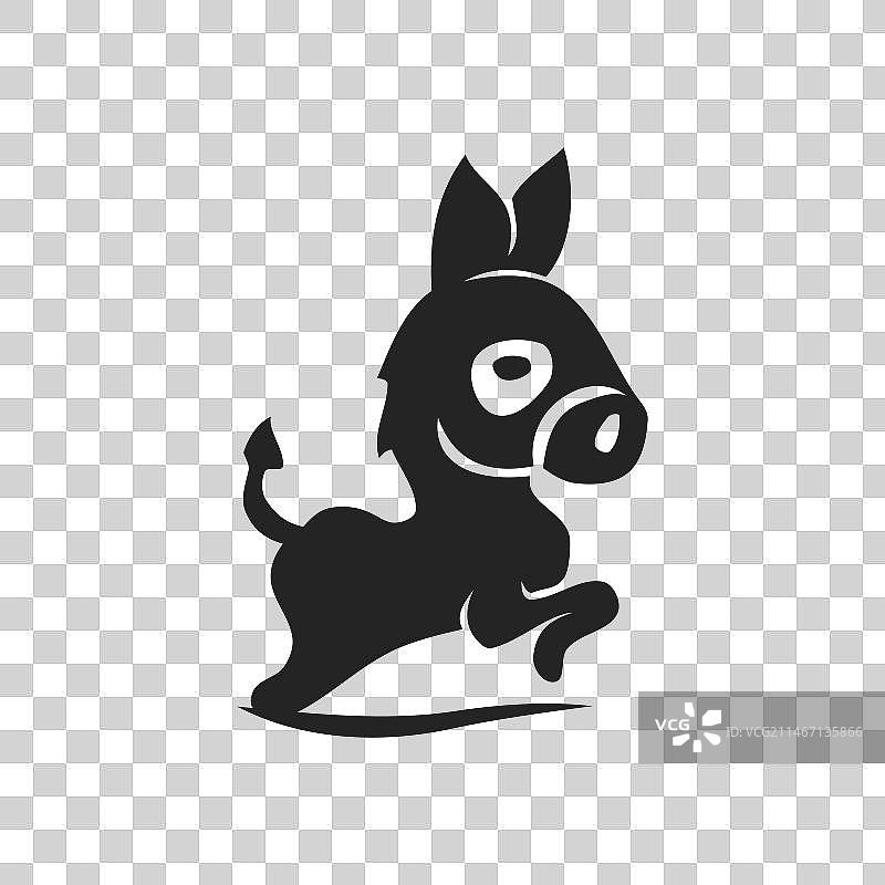 驴logo模板隔离品牌标识图标图片素材